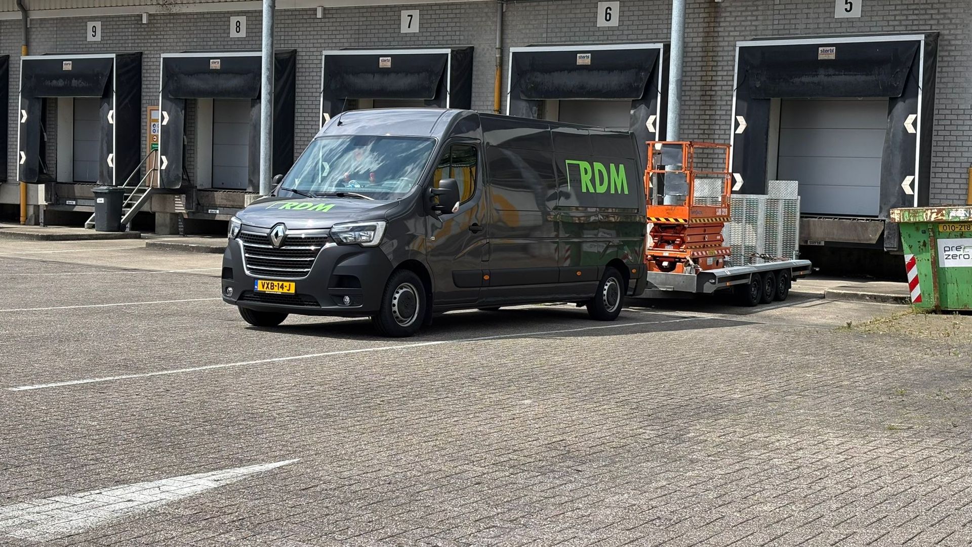 RDM servicebus bij laaddocks