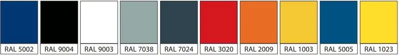 Beschikbare kleuren Prime